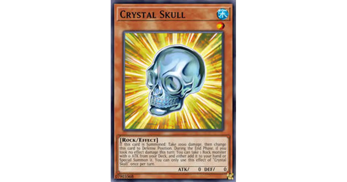 yugioh crystal skull deck BLCR-EN022 Yu-Gi-Oh! Card Yu-Gi-Oh! Deck Recipe Details |