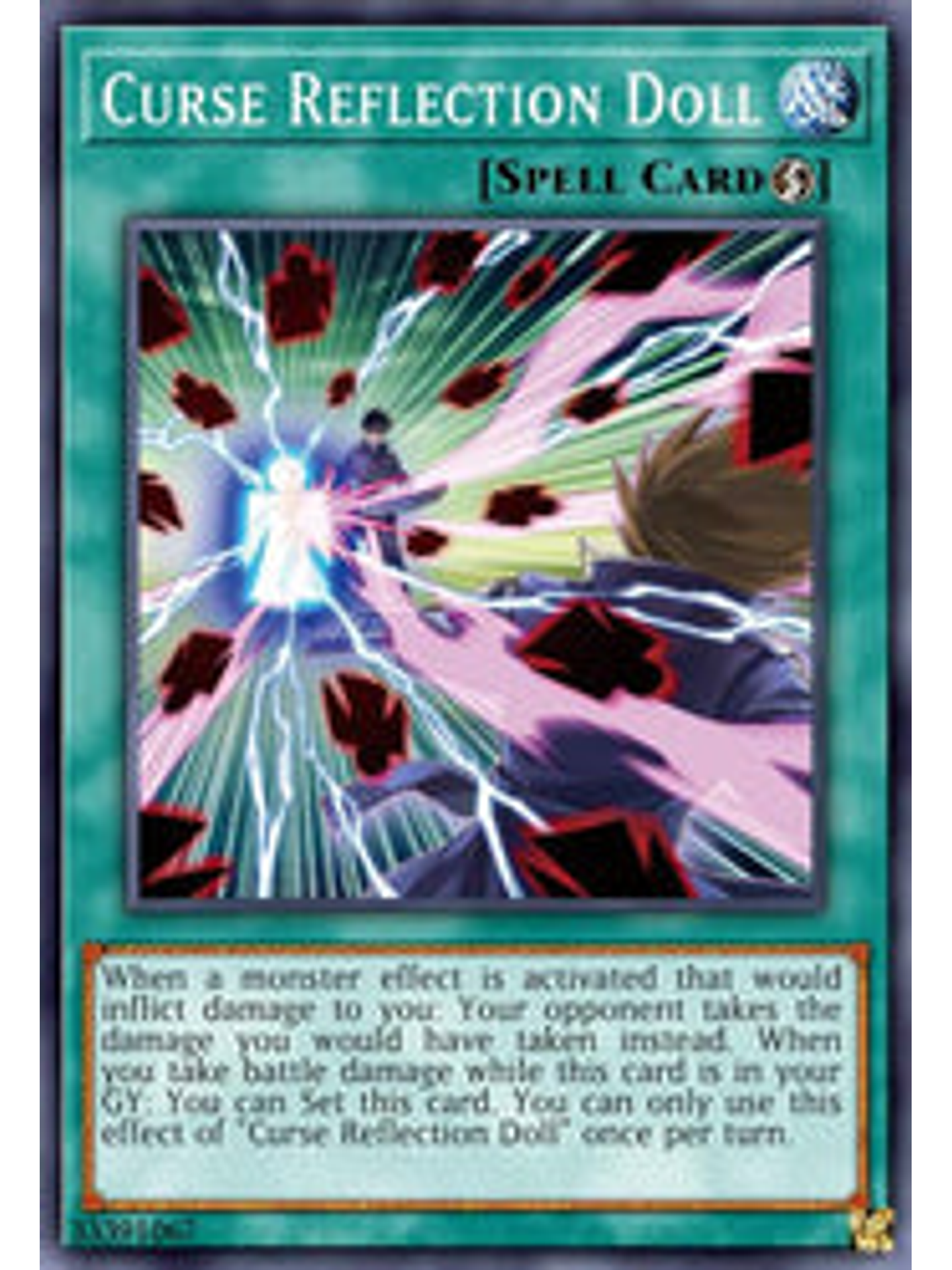 Curse Reflection Doll - BLCR-EN023 - Ultra Rare 1st Edition 1