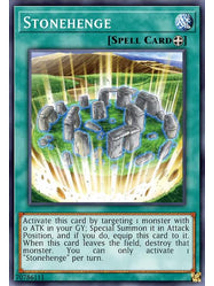 Stonehenge - BLCR-EN024 - Ultra Rare 1st Edition 1