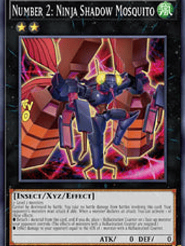 Number 2: Ninja Shadow Mosquito - BLCR-EN029 - Secret Rare 1st Edition