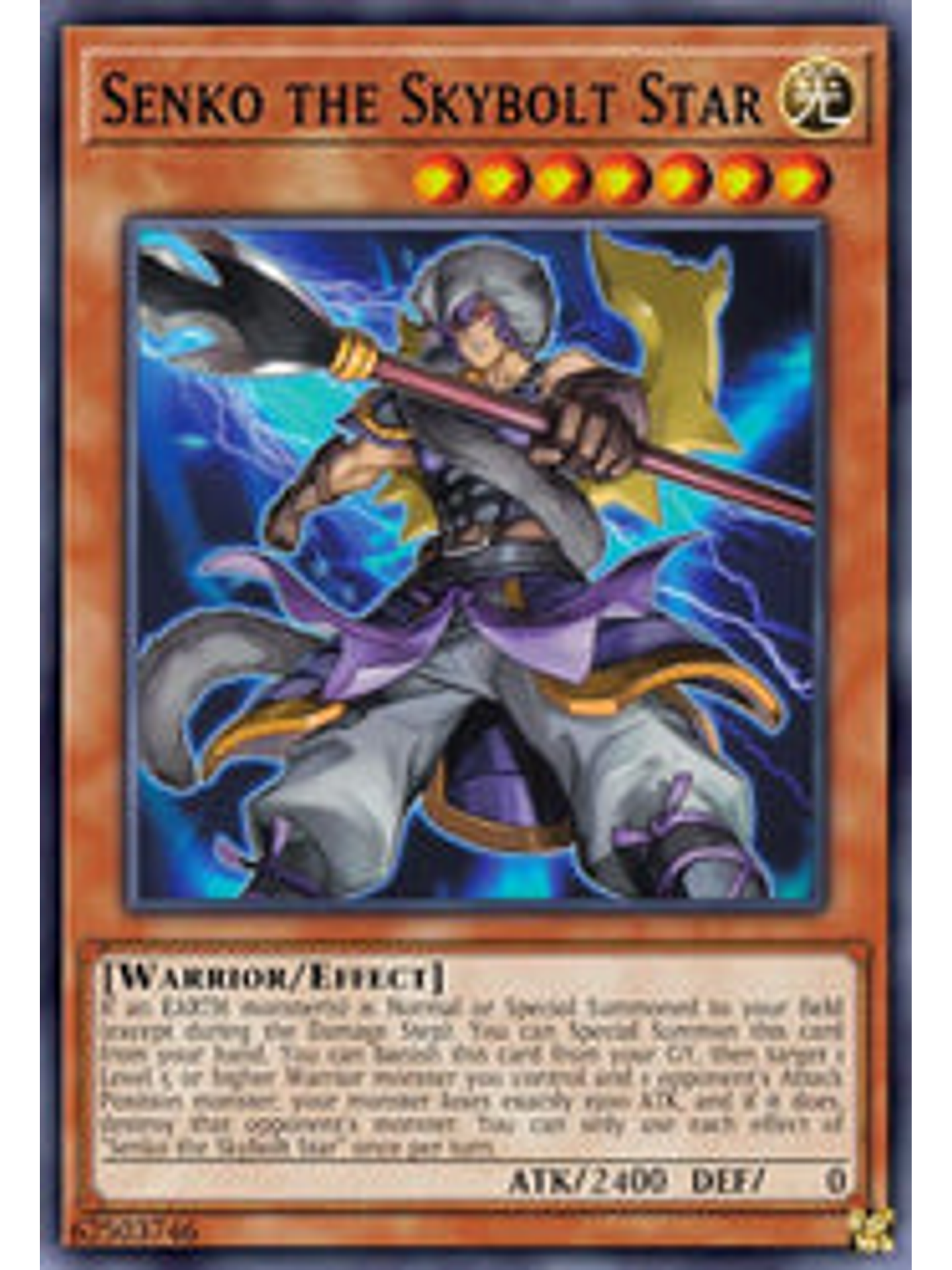 Senko the Skybolt Star - BLCR-EN036 - Ultra Rare 1st Edition 1