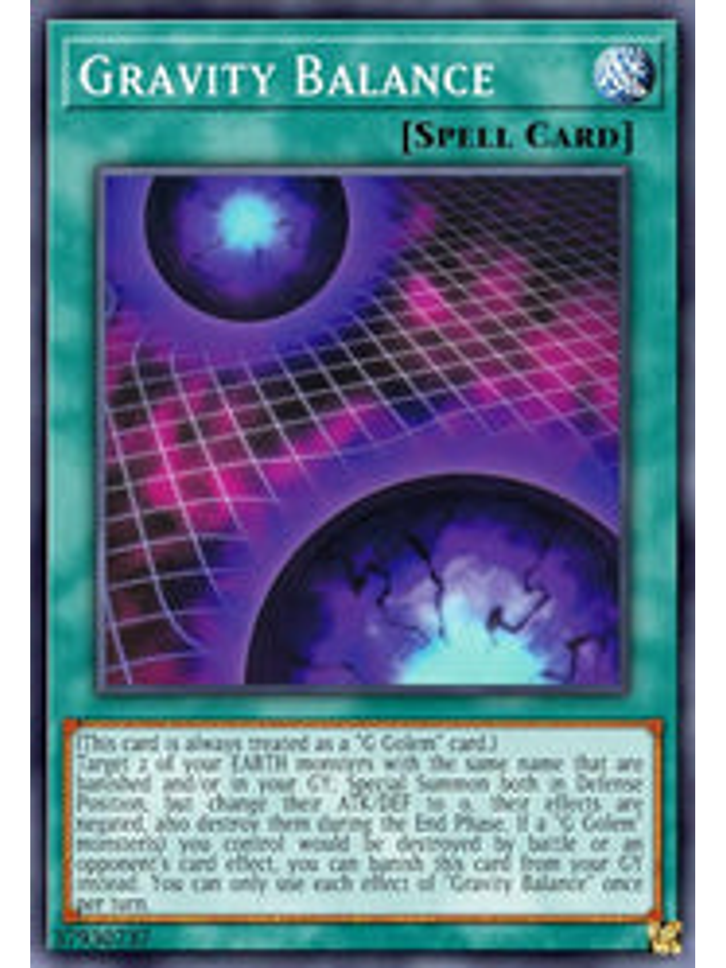 Gravity Balance - BLCR-EN046 - Ultra Rare 1st Edition 1