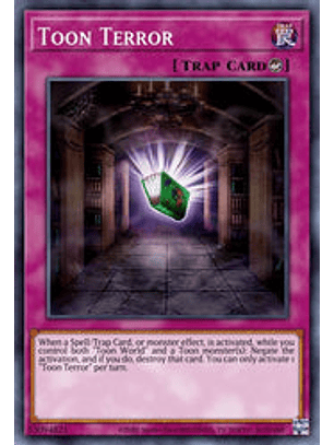 Toon Terror - BLCR-EN069 - Ultra Rare 1st Edition