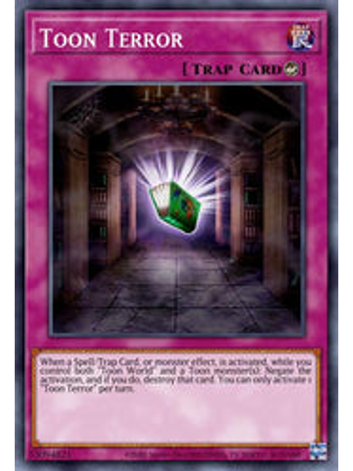 Toon Terror - BLCR-EN069 - Ultra Rare 1st Edition 1