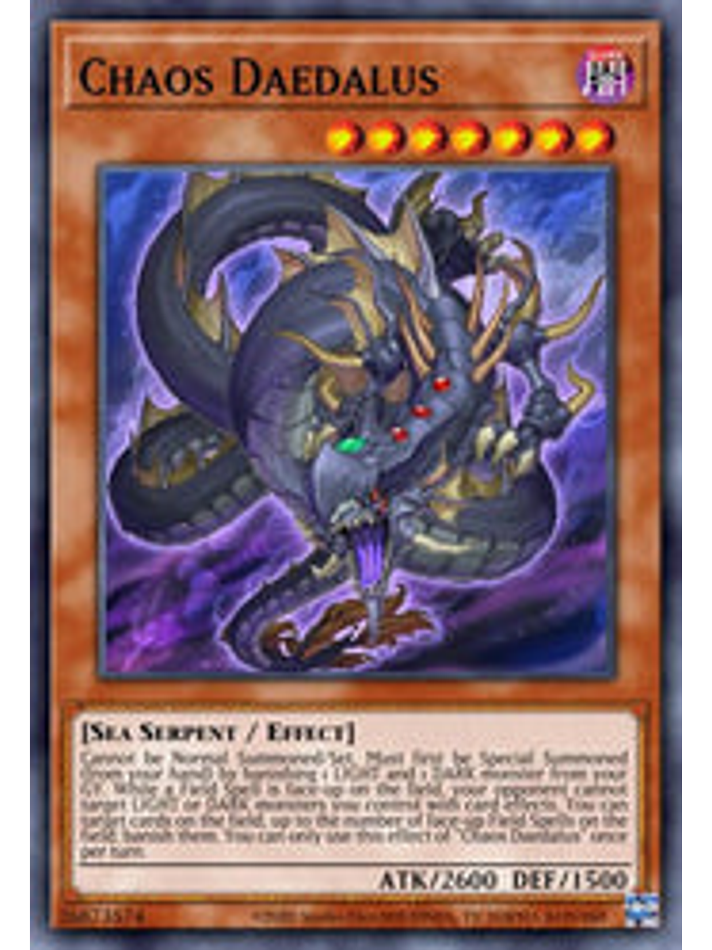 Chaos Daedalus - BLCR-EN071 - Ultra Rare 1st Edition 1