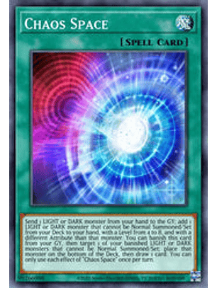 Chaos Space - BLCR-EN073 - Secret Rare 1st Edition