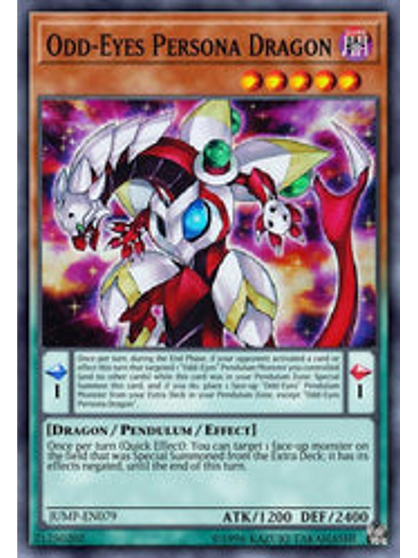 Odd-Eyes Persona Dragon - BLCR-EN074 - Secret Rare 1st Edition 1
