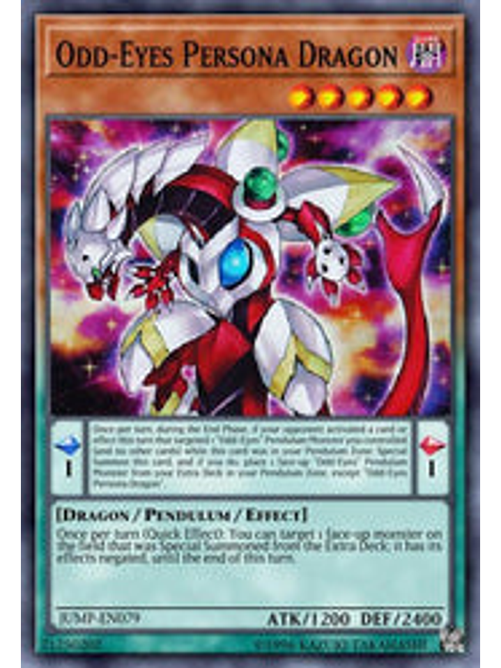 Odd-Eyes Persona Dragon - BLCR-EN074 - Secret Rare 1st Edition 1