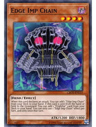 Edge Imp Chain - BLCR-EN078 - Ultra Rare 1st Edition