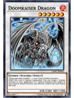 Doomkaiser Dragon - BLCR-EN081 - Secret Rare 1st Edition
