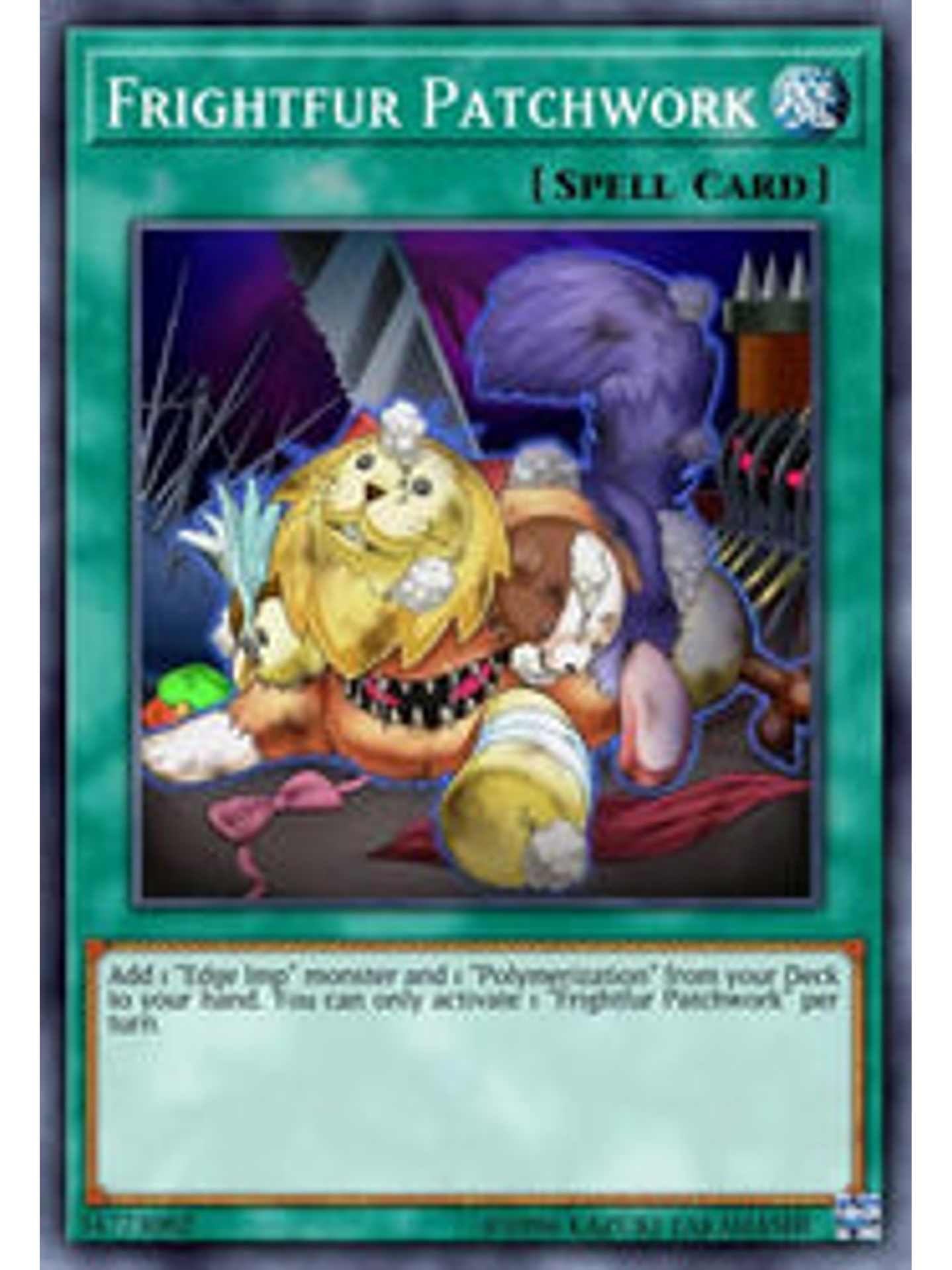 Frightfur Patchwork - BLCR-EN086 - Ultra Rare 1st Edition 1