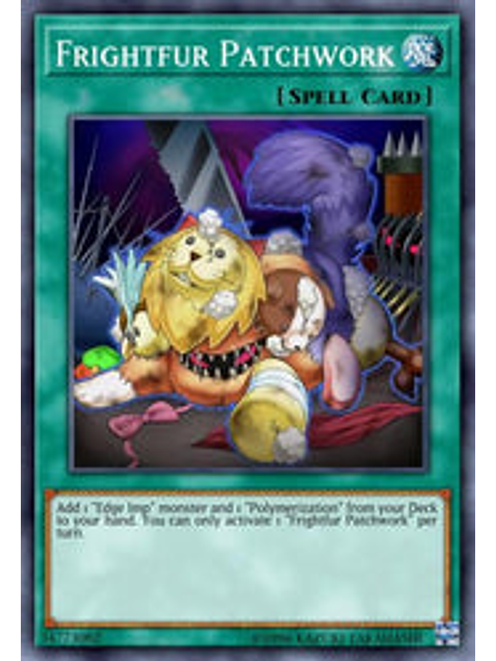 Frightfur Patchwork - BLCR-EN086 - Ultra Rare 1st Edition 1