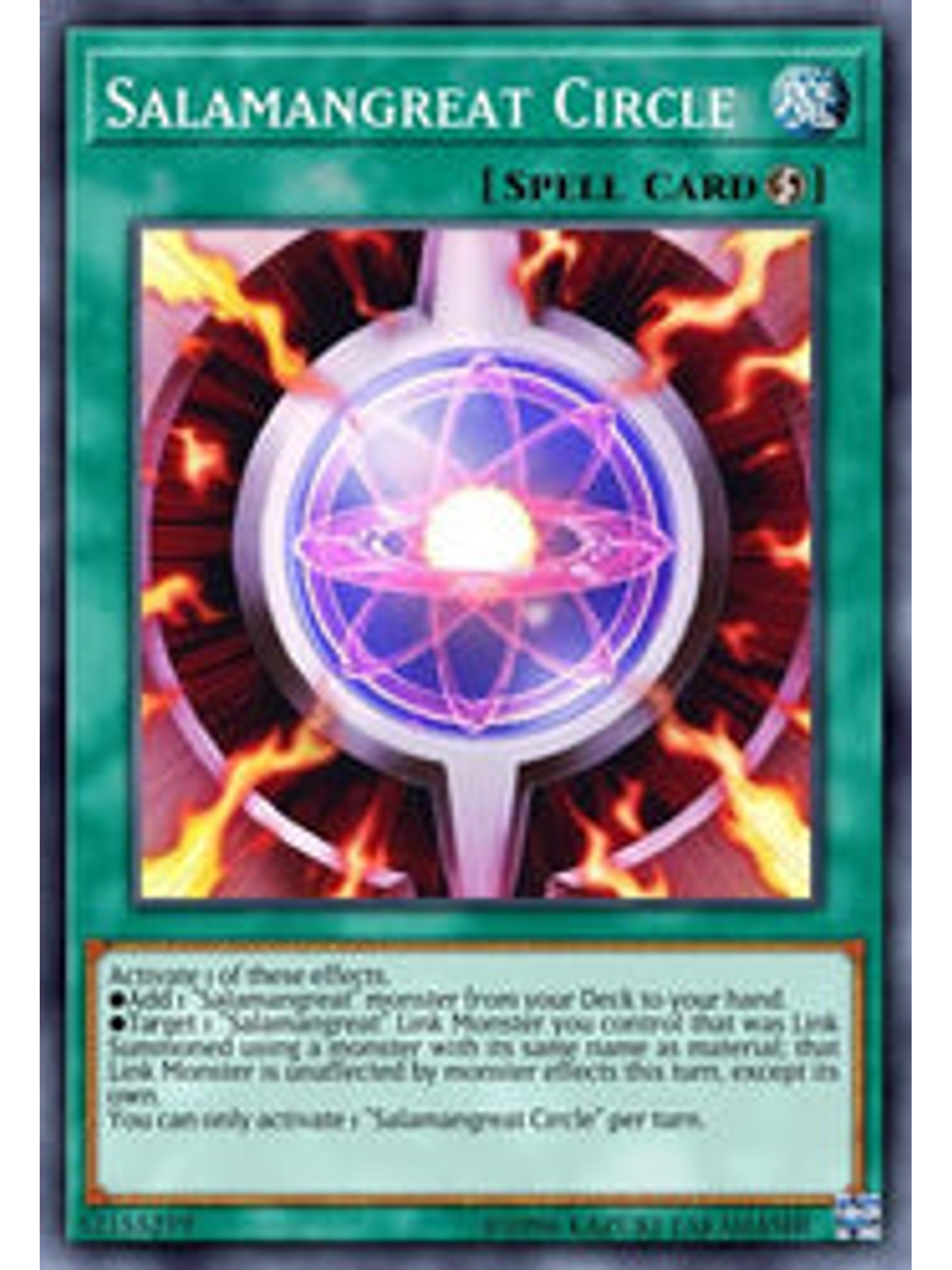 Salamangreat Circle - BLCR-EN087 - Ultra Rare 1st Edition 1