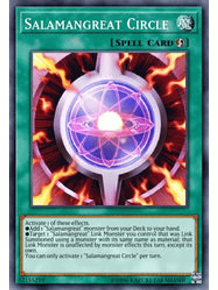 Salamangreat Circle - BLCR-EN087 - Ultra Rare 1st Edition