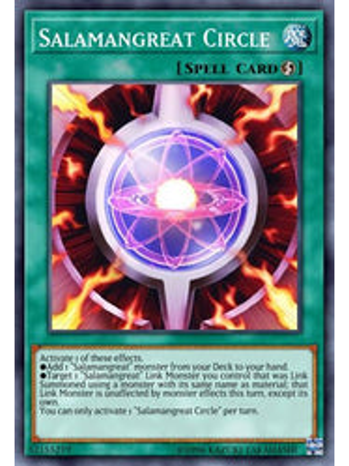 Salamangreat Circle - BLCR-EN087 - Ultra Rare 1st Edition 1