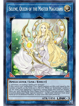 Selene, Queen of the Master Magicians - BLCR-EN092 - Secret Rare 1st Edition