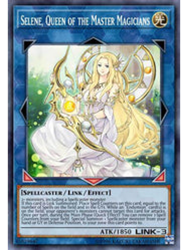Selene, Queen of the Master Magicians - BLCR-EN092 - Secret Rare 1st Edition 1