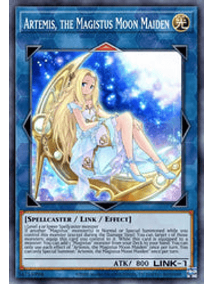 Artemis, the Magistus Moon Maiden - BLCR-EN095 - Secret Rare 1st Edition