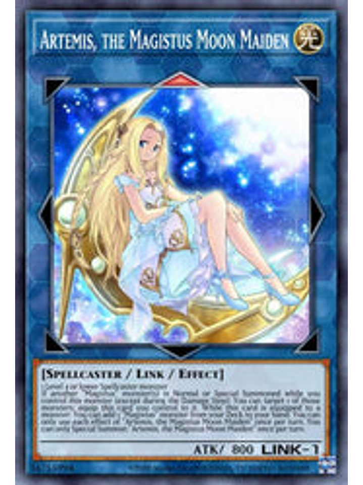 Artemis, the Magistus Moon Maiden - BLCR-EN095 - Secret Rare 1st Edition 1