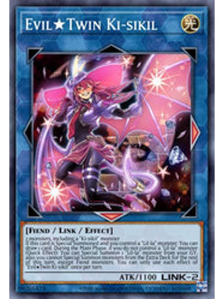 Evil Twin Ki-sikil - BLCR-EN096 - Secret Rare 1st Edition 1