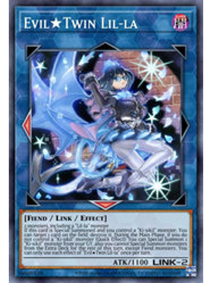 Evil Twin Lil-la - BLCR-EN097 - Secret Rare 1st Edition 1