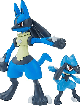 Pokémon Model Kit RIOLU & LUCARIO