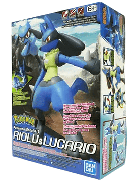 Pokémon Model Kit RIOLU & LUCARIO