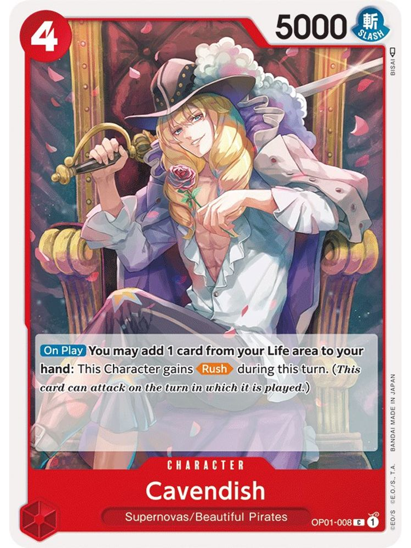 OP01-008 C Cavendish 1