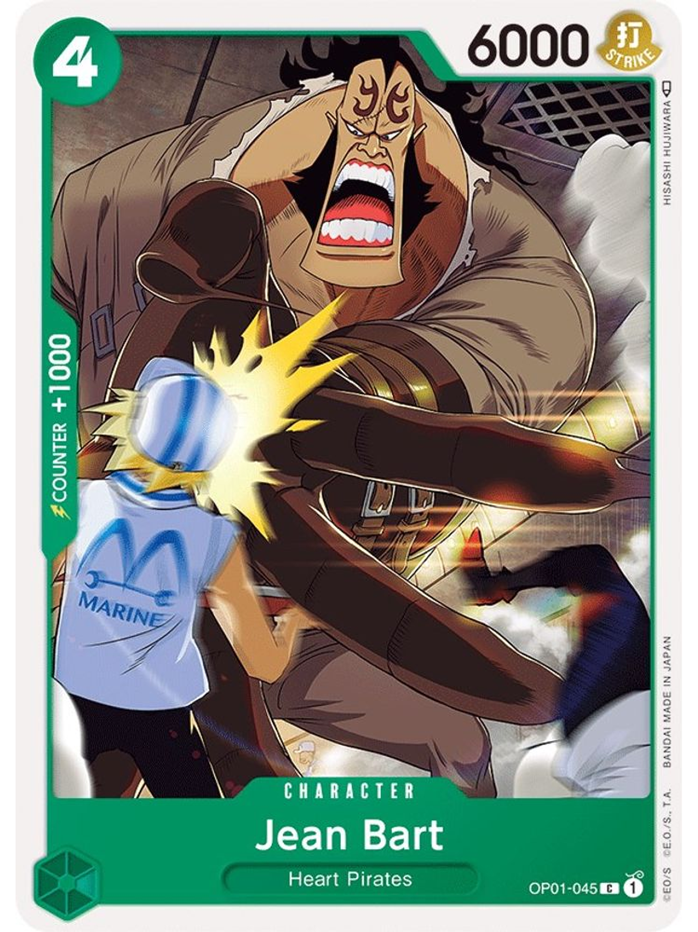 OP01-045 C Jean Bart 1