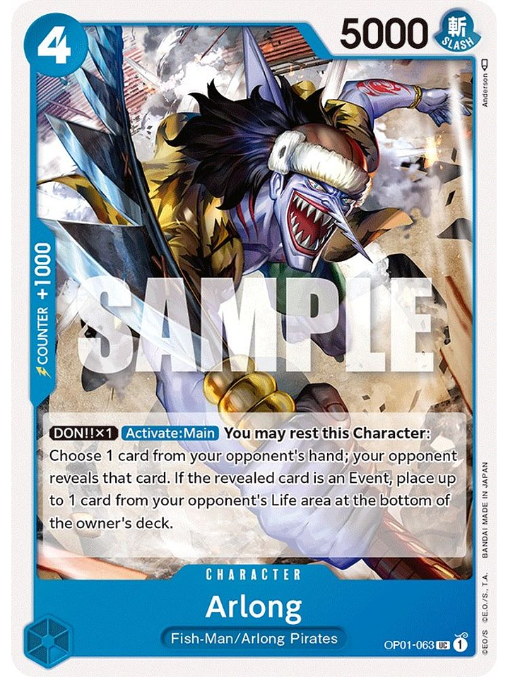 OP01-063 UC Arlong 1