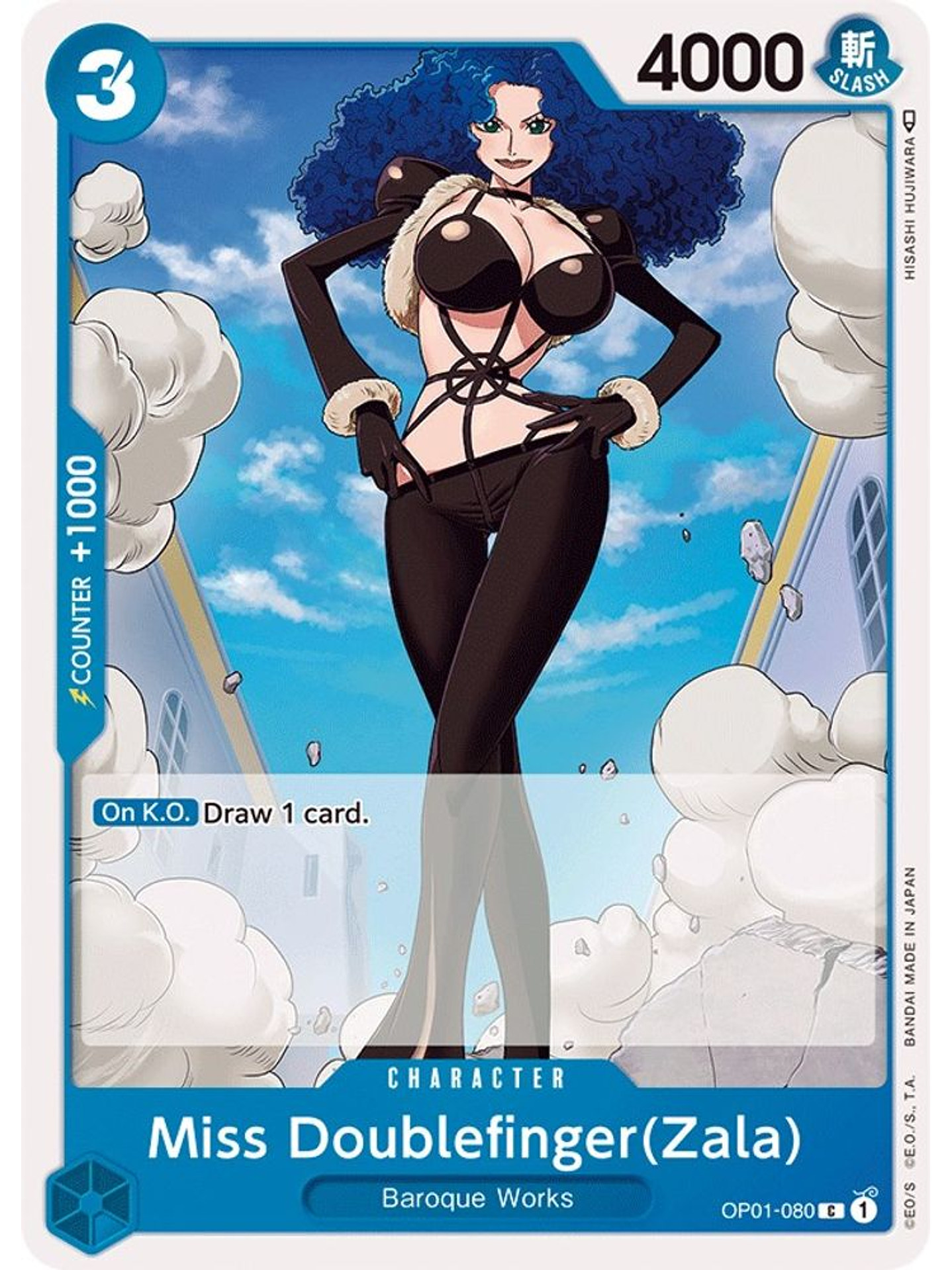 OP01-080 C Miss Doublefinger (Zala) 1