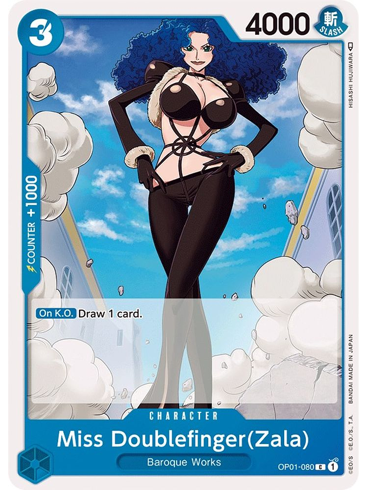 OP01-080 C Miss Doublefinger (Zala) 1