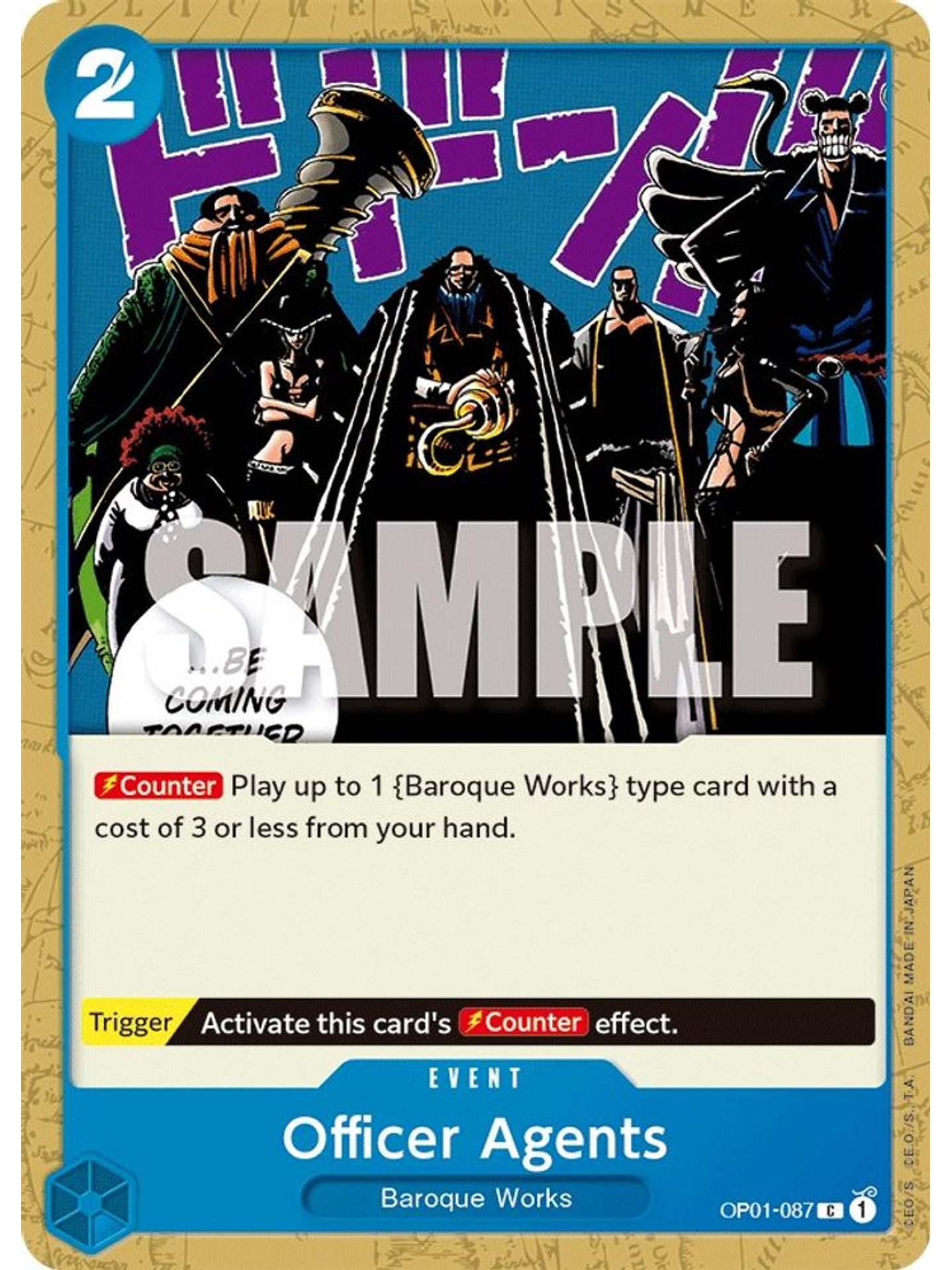 OP01-087 C Officer Agents 1