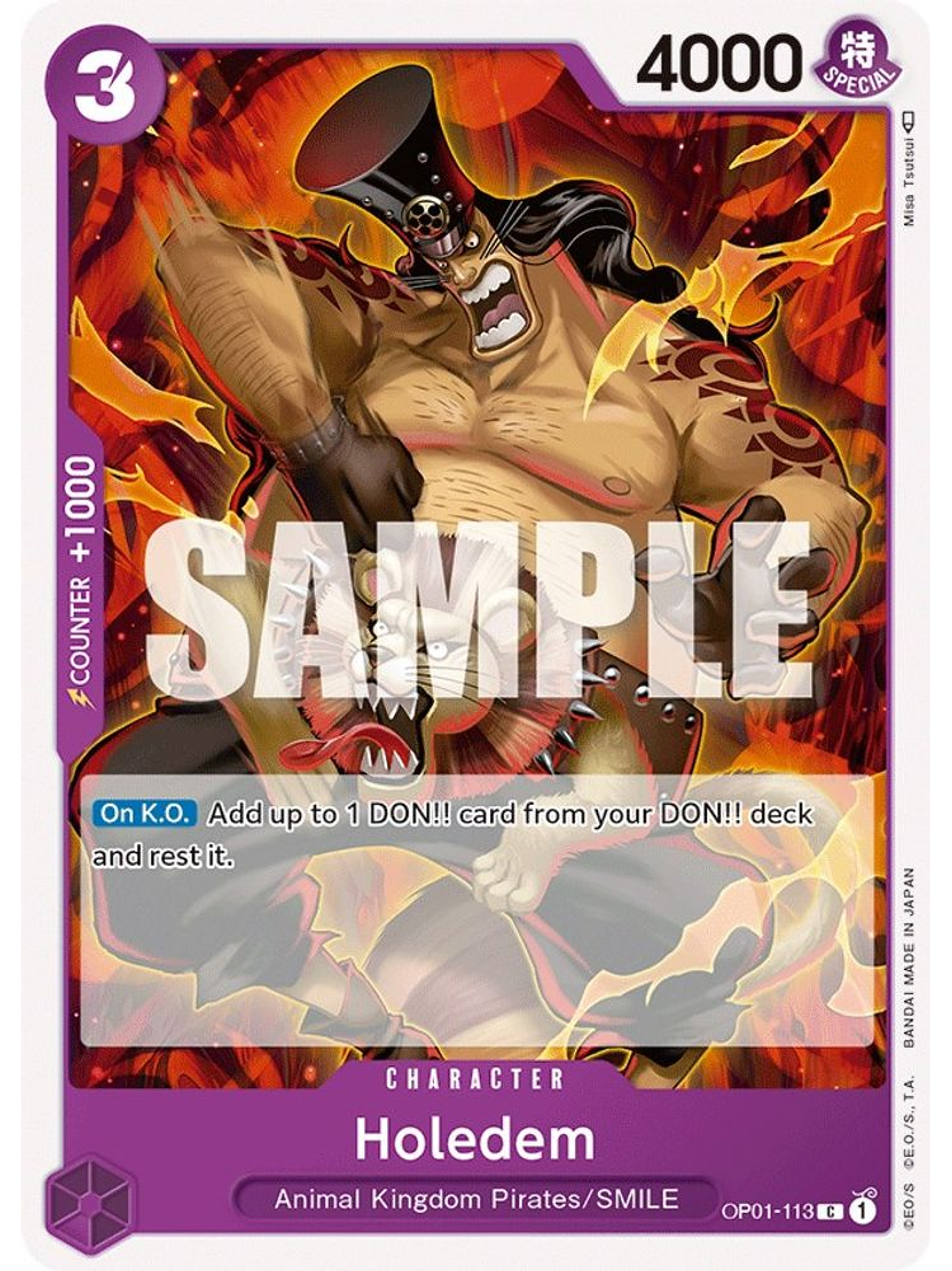 OP01-113 C Holedem 1