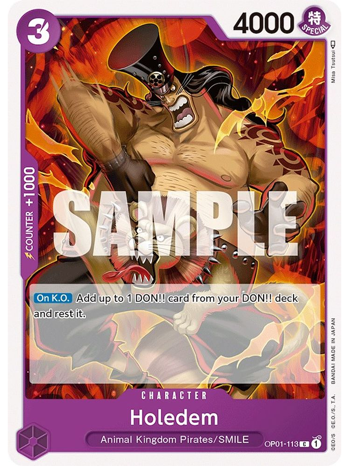 OP01-113 C Holedem 1