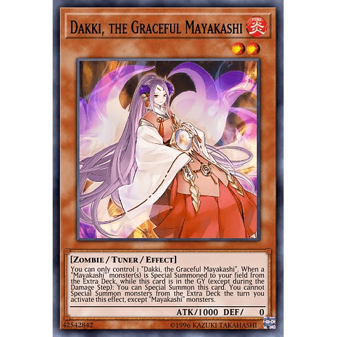 Dakki, the Graceful Mayakashi - MAMA-EN016 - Ultra Rare 1st Edition