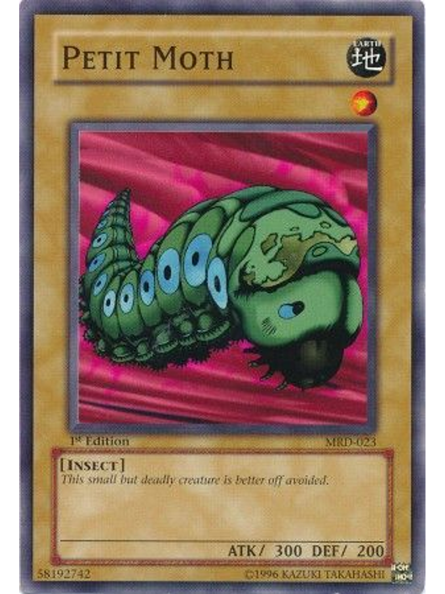 Petit Moth - MRD-023 - Common 1st Edition 1