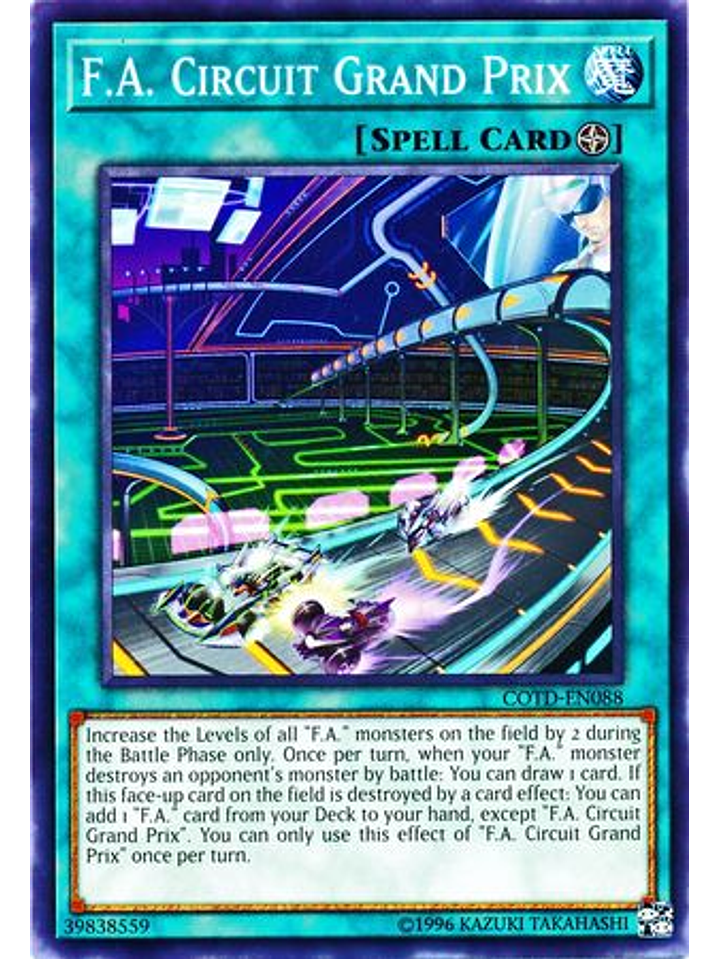 F.A. Circuit Grand Prix - COTD-EN088 - Common Unlimited 1