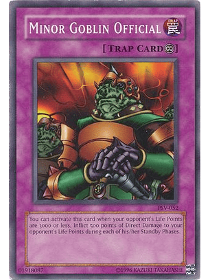 Minor Goblin Official - PSV-052 - Common Unlimited