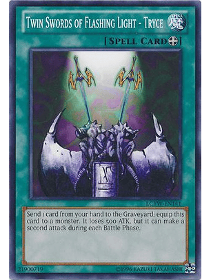 Twin Swords of Flashing Light - Tryce - LCYW-EN141 - Common Unlimited