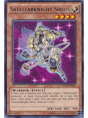 Satellarknight Sirius - NECH-EN027 - Rare Unlimited