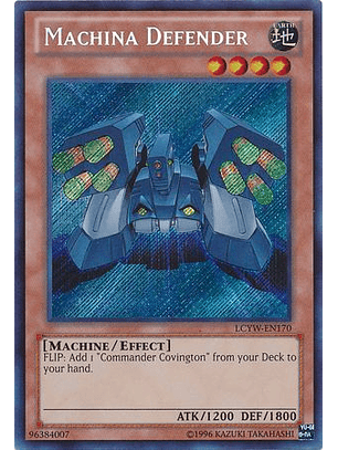 Machina Defender - LCYW-EN170 - Secret Rare Unlimited