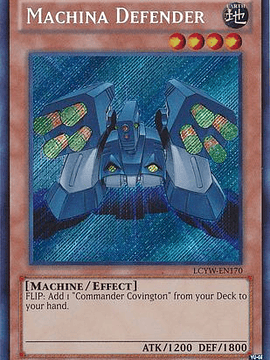 Machina Defender - LCYW-EN170 - Secret Rare Unlimited