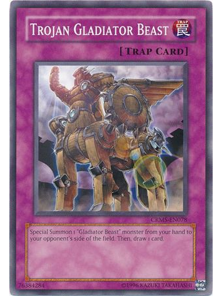 Trojan Gladiator Beast - CRMS-EN078 - Common Unlimited 1
