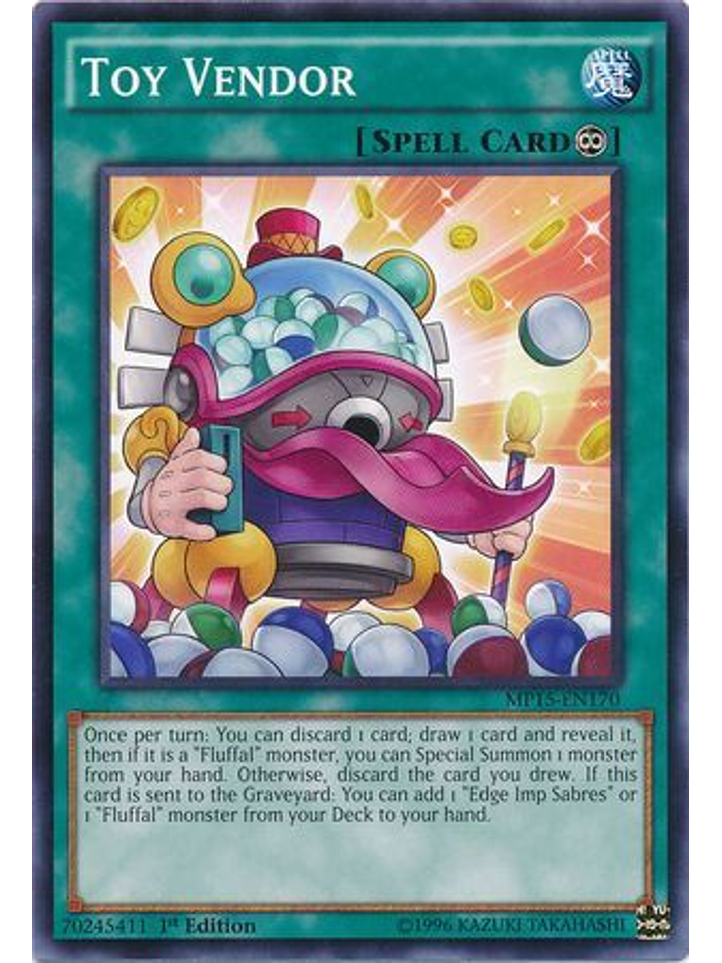 Toy Vendor - MP15-EN170 - Common 1st Edition 1