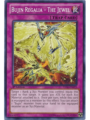 Bujin Regalia - The Jewel - LVAL-EN075 - Common 1st Edition