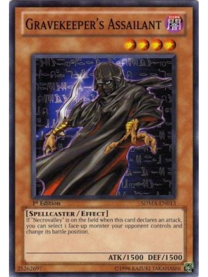 Gravekeeper's Assailant - SDMA-EN013 - Common 1st Edition 1