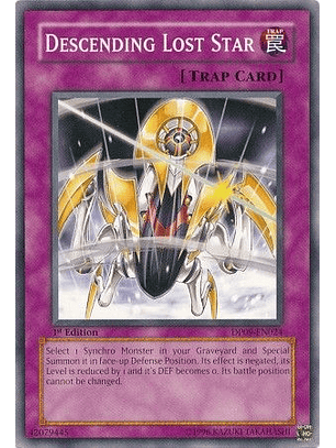 Descending Lost Star - DP09-EN024 - Common 1st Edition