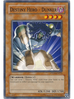 Destiny Hero - Dunker - PTDN-EN014 - Common Unlimited