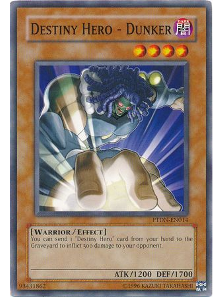 Destiny Hero - Dunker - PTDN-EN014 - Common Unlimited 1